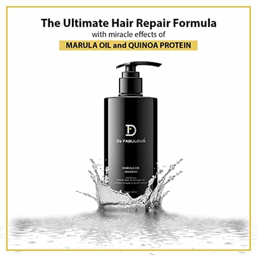 De Fabulous Marula Oil Shampoo – 250ml. 1
