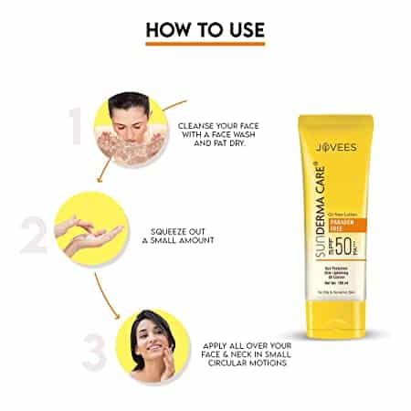 Jovees Herbal Sun Derma Care Sunscreen SPF 50 PA 100 ml