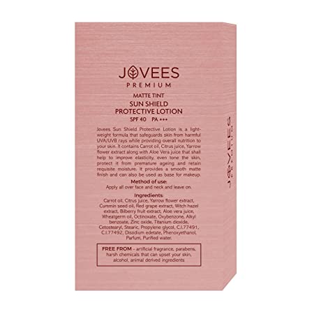 Jovees Premium Sun Shield Lotion 50ml 2