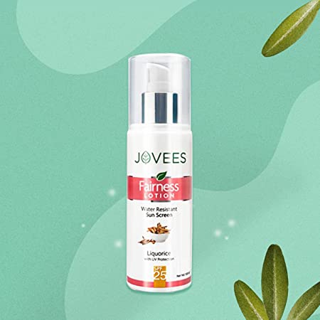 Jovees Water Resistant Sunscreen Fairnes Lotion SPF 25 100 ml