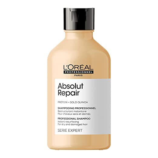 LOreal Professionnel Absolut Repair Shampoo For Damaged Weakend Hair 300ML Professional Hair Repairing Shampoo