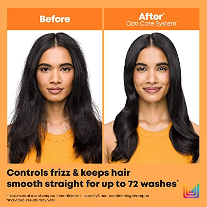 MATRIX Opti.Care Professional ANTI FRIZZ Combo For Salon Smooth Straight hair Shea Butter Shampoo 200ml Conditioner 98g 3