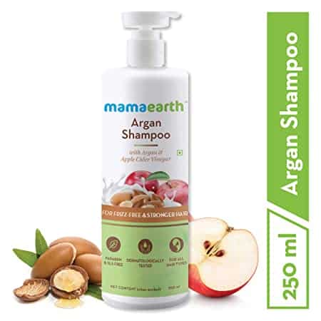 Mamaearth Argan Apple Cider Vinegar Shampoo For Dry Frizzy Hair 2