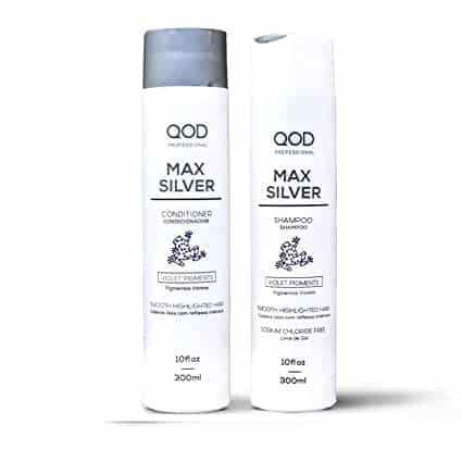 QOD Professional Max Silver Shampoo Conditioner – 300ml 1
