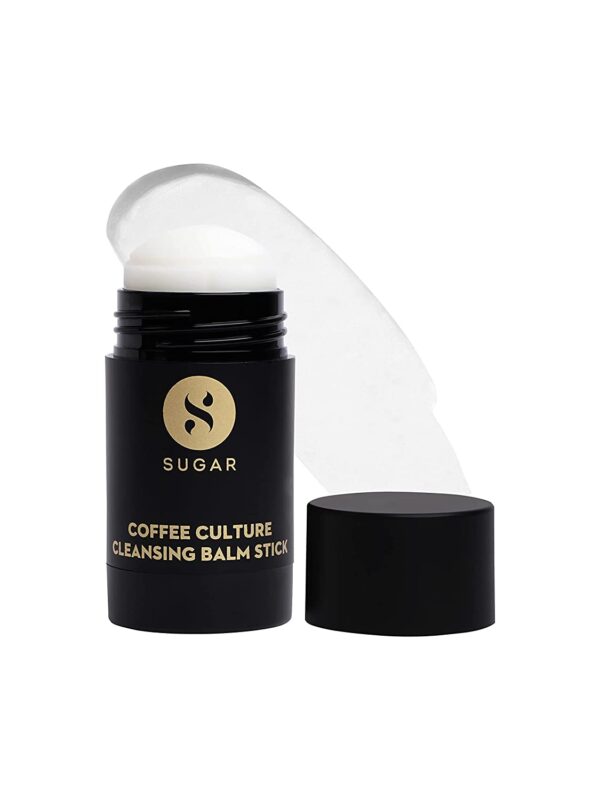 SUGAR Cosmetics Coffee Culture Cleansing Balm Stick Face Cleanser Makeup Remover Vegan Cruelty free All Skin Type 30 gms 1