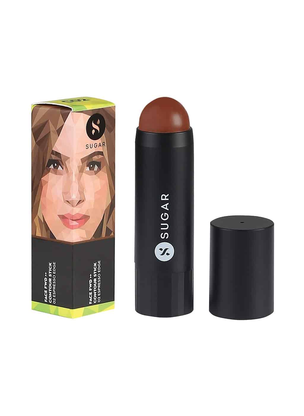 SUGAR Cosmetics Contour Stick 02 Espresso Edge Elevate Your Beauty