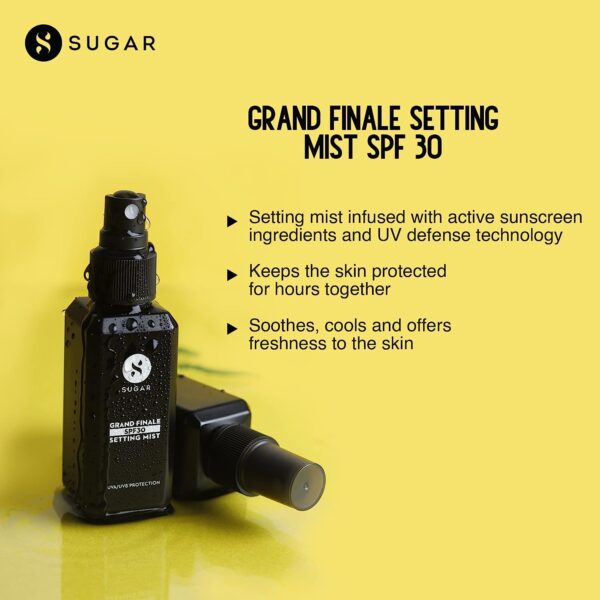SUGAR Cosmetics Grand Finale Setting Mist with SPF 30 50 ml 3
