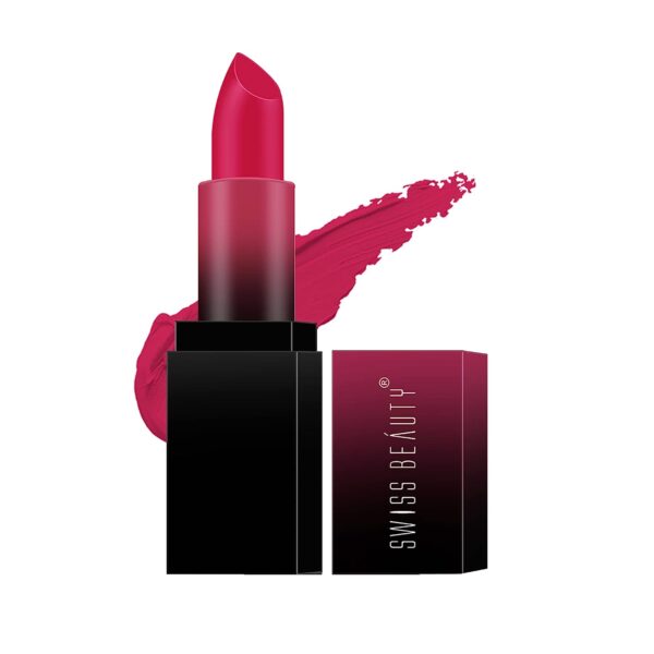 Swiss Beauty HD Matte Pigmented Lipstick Pink Up 3.5g