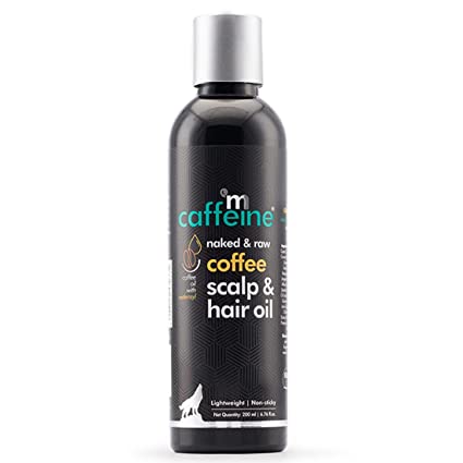 mCaffeine Coffee Scalp Hair Oil 200ml for Boosting Hair Growth 1