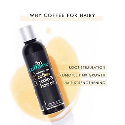 mCaffeine Coffee Scalp Hair Oil 200ml for Boosting Hair Growth 2