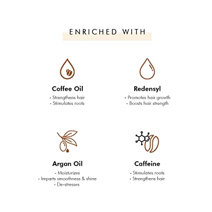 mCaffeine Coffee Scalp Hair Oil 200ml for Boosting Hair Growth...