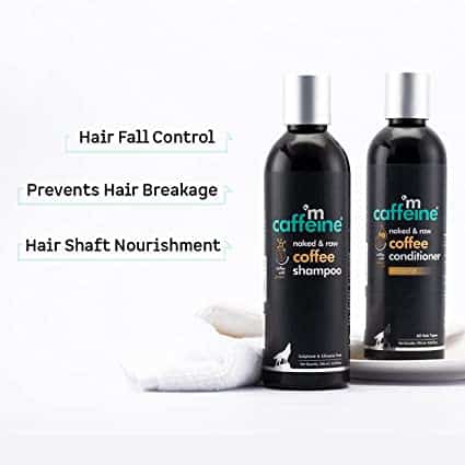 mCaffeine Coffee Shampoo Conditioner Duo for Hair Fall Control Nourishment 4