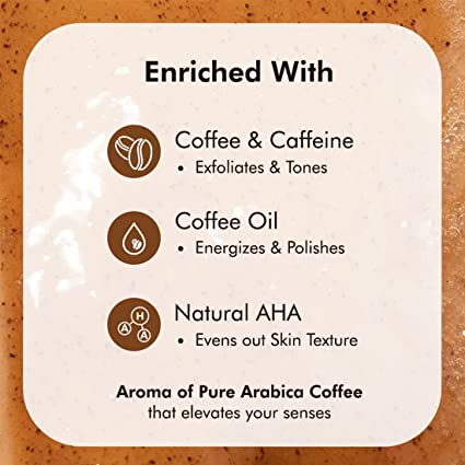 mCaffeine Espresso Coffee Body Wash for Soft Smooth Tan Free Skin 300ml 4