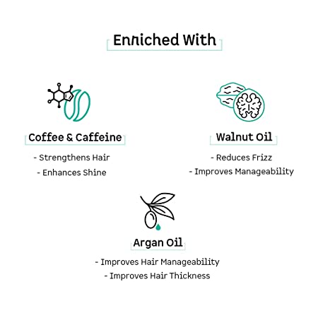 mCaffeine Frizz Control Coffee Hair Serum 50ml 1 1