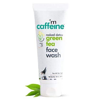mCaffeine Vitamin C Green Tea Face Wash for Glowing Skin 100ml