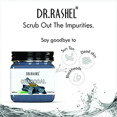 DR.RASHEL Charcoal Scrub For Face Body 380 Ml.