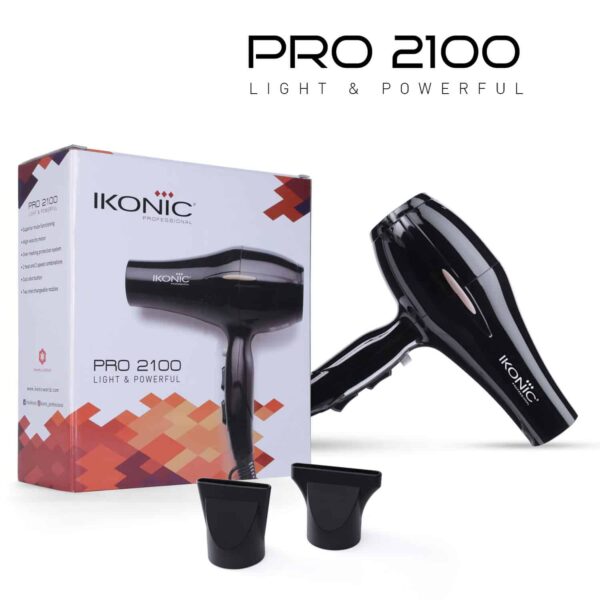 IKONIC Pro 2100 Hair Dryer Black