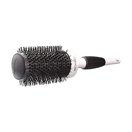 IKONIC Pro Grip Blow Dry Brush 52 Black and White