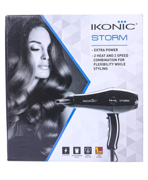 IKONIC STROM BLACK HAIR DRYER2