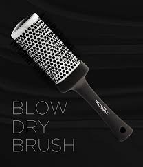 Ikonic Blow Dry Ceramic Hair Brush Black3