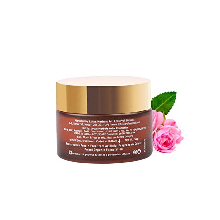Lotus Professional Dermo Spa Bulgarian Rose Skin Radian Cream with SPF20 50g