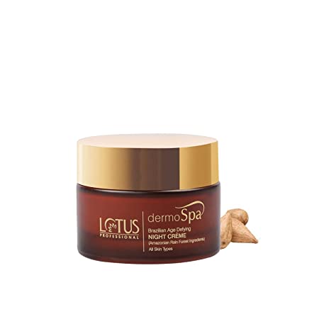 Lotus Professional DermoSpa Brazilian Age Defying Night Cream Shea Butter Preservative Free 50 g