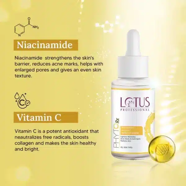 Lotus Professional PhytoRx Niacinamide Vitamin C Booster Serum