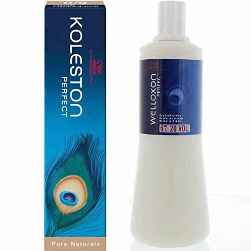 Buy Wella Professionals Colour Tube (66/0 Dark Blonde)60g + Welloxon 6% ...