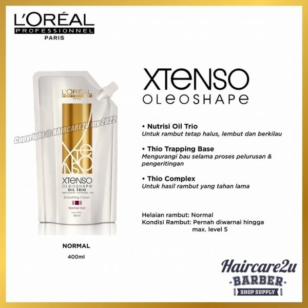 LOreal Professionnel X Tenso Smoothing Cream NORMAL HAIR Resistance 400ml1