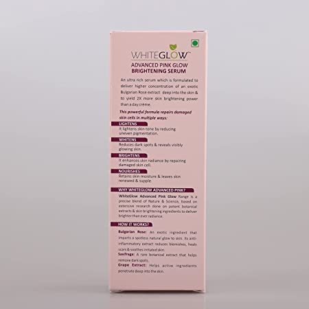 Lotus Herbals Whiteglow Advanced Pink Glow Brightening Serum 30ml2