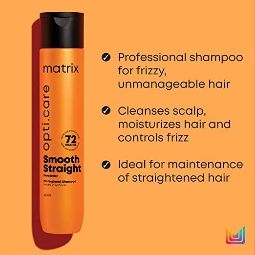 Matrix Opti Care Smooth Straight Professional Shampoo 350ml