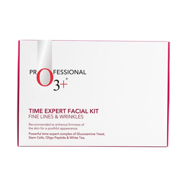 O3 Time Expert Facial Kit with Complex of Yeast and White Tea for Wrinkles and Fine Lines 135g