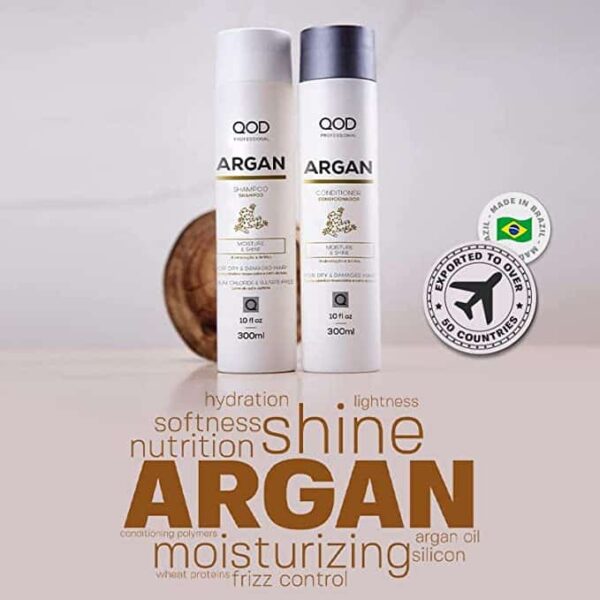 Qod Professional Argan Moisture Shine Shampoo 1L 1000ml3