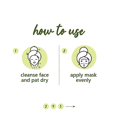Plum Green Tea Clear Face Clay Mask for Acne and Clogged Pore