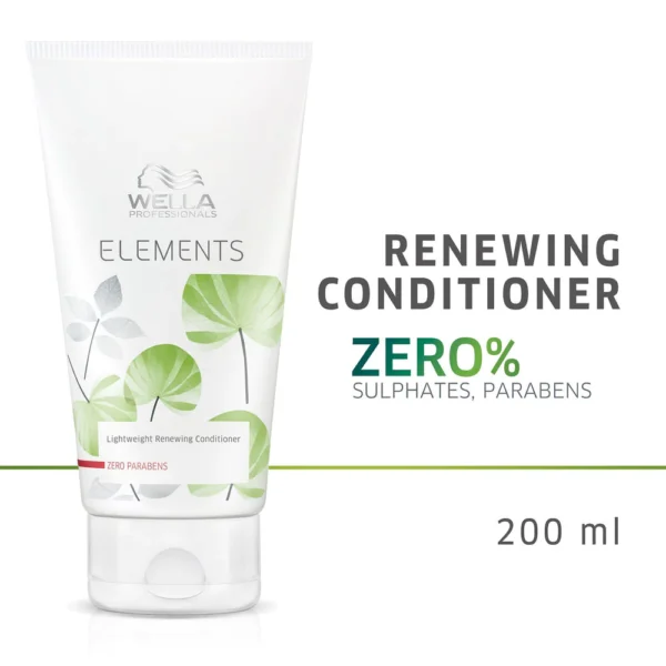 Wella Professionals Elements Renewing Shampoo 250ml Conditioner 200ml Mask 150ml Combo2