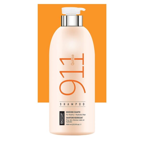 Biotop Professional 911 Quinoa Shampoo for Dry Lifeless and Damaged Hair
