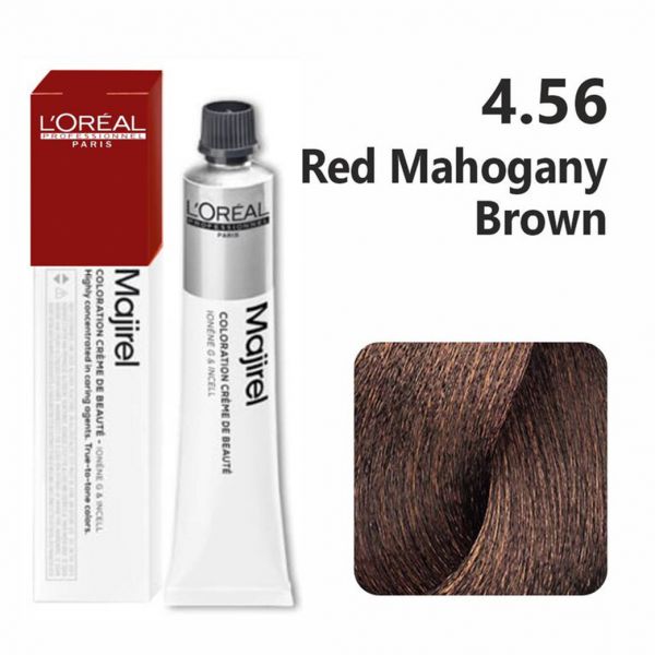 Loreal Professionnel Paris Majirel 4.56 Red Mahogany Brown