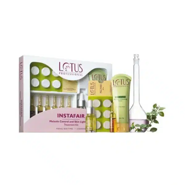 Lotus Professional Instafair Melanin Control and Skin Lightening Treatment Kit
