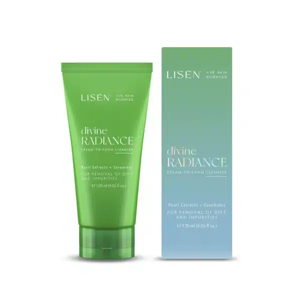 LISEN Air Light Cream to Foam Daily Cleanser to Remove Dirt Makeup and Impurities
