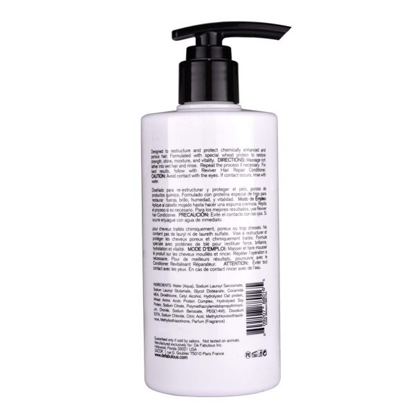 De Fabulous Reviver Hair Repair Sulfate Free Shampoo 250ml 1