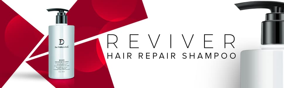 De Fabulous Reviver Hair Repair Sulfate Free Shampoo 250ml 6