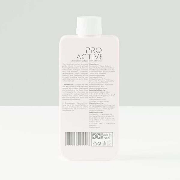 Essenzia Pro Active Professional Nanoplastia Moisturizing Shampoo 350ml2