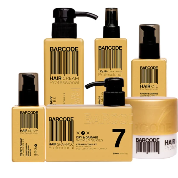 Barcode Professional Hair Shampoo For Dry Damaged 300ml4